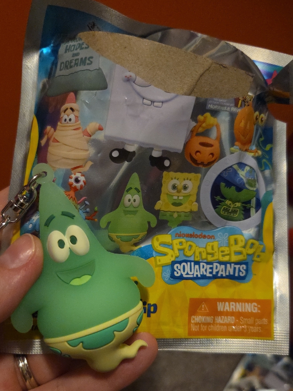Nickelodeon SpongeBob SquarePants Halloween Bag Clip